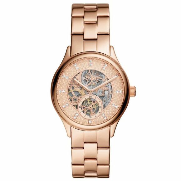 Fossil Women's Modern Sophisticate Rose gold Dial Watch - BQ3651 - Picture 1 of 1